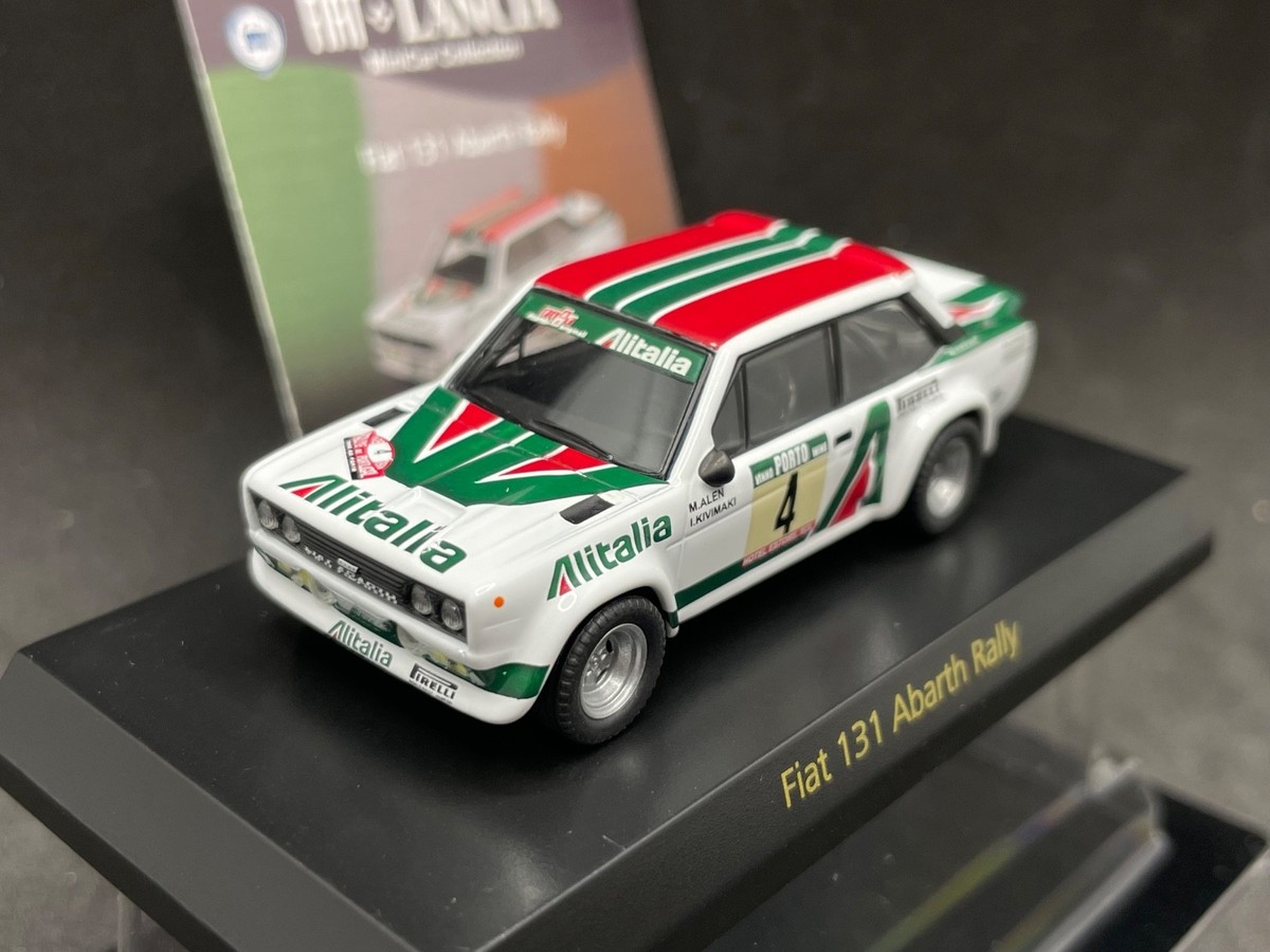 Kyosho 1/64 Fiat&Lancia collection Fiat 131 Abarth Rally diecast