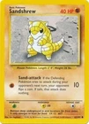 Sandshrew - 62/102 - Common - Unlimited Edition (Lp) Base Set - Fighting Pokémon