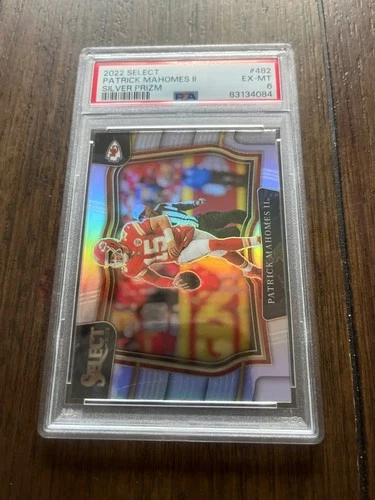 2022 Select Patrick Mahomes Silver Prizm PSA 6 #482