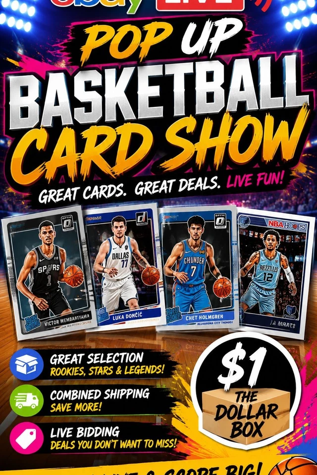 Basketball Rookies, Stars, and Legends!  Reduced shipping!
