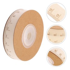  2 Rolls Handcraft Cotton Measuring Tape Ribbon for Present Packaging