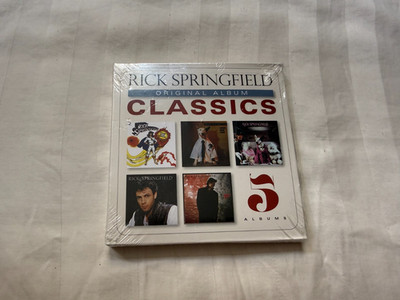 Rick Springfield - Original Album Classics 5CD 2014 Legacy 80s Rock OOP RARE