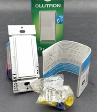 Lutron Sunnata LED+ STCL-153M-WH Touch Dimmer White - Works With Switch ST-AS