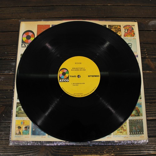 Iron Butterfly – In-A-Gadda-Da-Vida LP 1968 Vinyl SD 33-250 - Picture 4 of 5