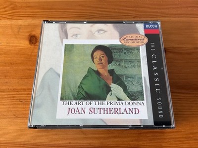 JOAN SUTHERLAND ''The Art of The Prima Donna'' 2CD-Set 1960; remastered DECCA 1996