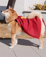 Handmade Anime Superman Superdog Krypto Cosplay Cloak Dog Pet Cape Christmas