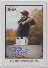 2010 TRISTAR Obak Auto Brown 15/75 Drew Storen #A37 Auto 4r2