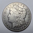 1904-S San Francisco Mint Morgan Silver Dollar Very Fine