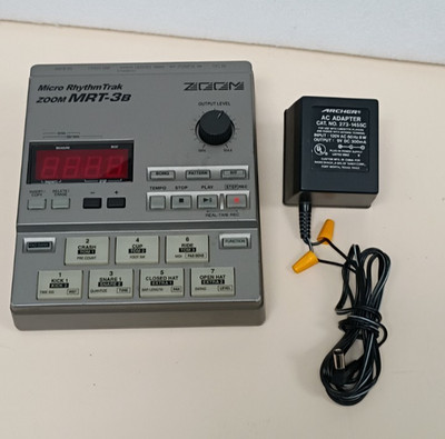 ZOOM drum machine micro rhythm trk MRT-3B sequencer beat loop midi stereo Works