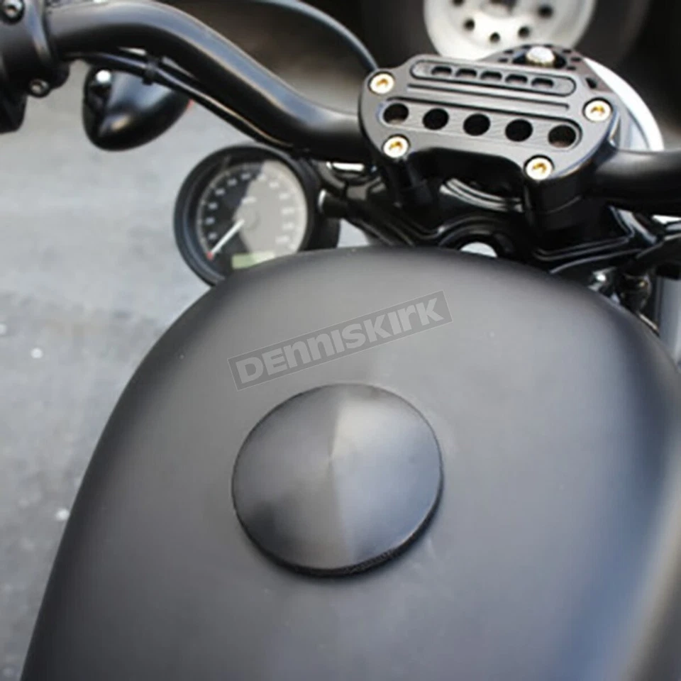 Joker Machine Hard Black Anodized Knurled Gas Cap - 10-444B - Imagem 4 de 4