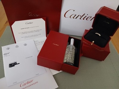 Cartier Love Ring Weißgold Größe 53