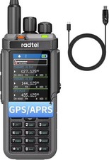 Radtel RT-880G GPS APRS Ham Radio 10W Walkie Talkie Portable CB Radio 1024 Ch...