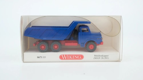 Camión volquete Wiking H0 067103 MAN 26.281 | Condition: Gebraucht