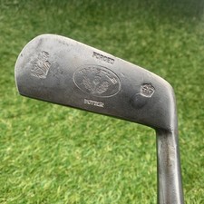 Antique Burke Thistle Putter Hickory Shaft RH 34"B1 1920