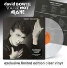 DAVID BOWIE: HEROES- YOU'RE NOT ALONE EXCLUSIVE CLEAR VINYL LP