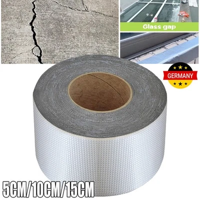 MARKENLOS Nastro adesivo impermeabile spesso 50-150 mm * 5 m Butyl Seal gomma nastro in alluminio