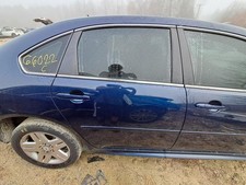 2011 Chevrolet Impala Passenger Rear Door Shell - Used - Local Pickup Only