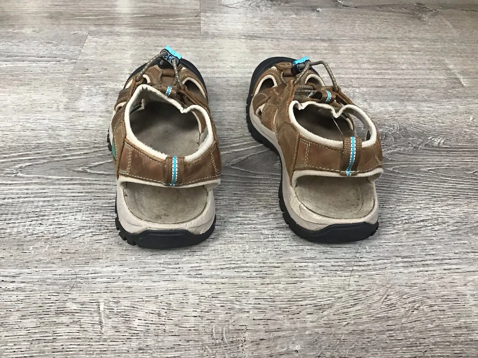 Sandalias de agua Keen 1003993 Venice para mujer talla 8 marrón mar Caribe Foto 3 de 4