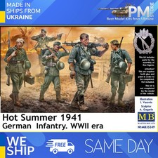 Master Box 35249 1/35 Hot Summer 1941German Infantry WW2 era Plastic figures kit