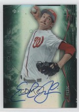 2014 Bowman Sterling Prospect Green Refractor /125 Erick Fedde #BSPA-EF Auto f5n