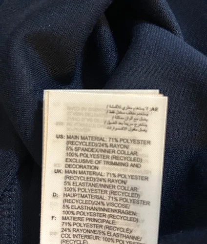 Adidas Navy Sleeveless Quarter-Zip Vest image 7