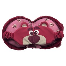 Disney Toy Story Lotso Huggin Bear Strawberry Scented Travel Pillow Eye Mask