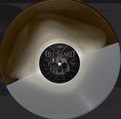 Get Scared - Demons (BROWN AND BLACK SPLIT VINYL) - METAL *SEALED