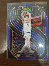 2024-25 Panini Select blue cracked ice Dalton Knecht premier level 