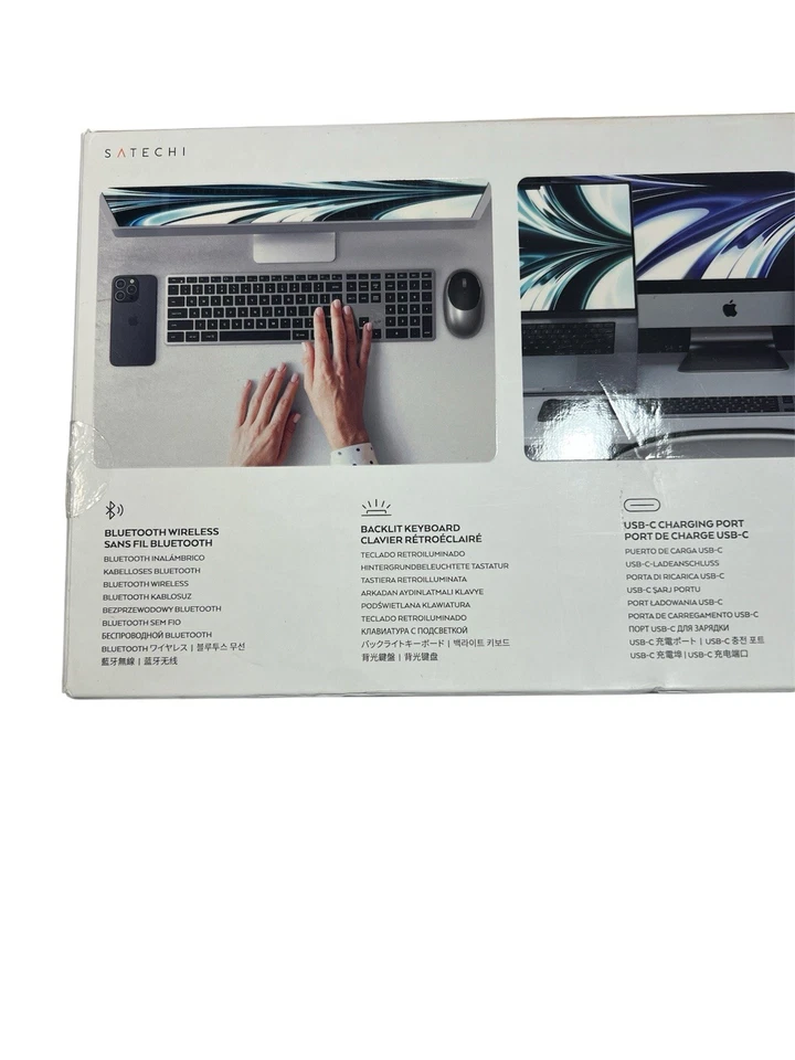 Satechi Slim X3 Bluetooth Keyboard - Space Gray - Image 3 of 4