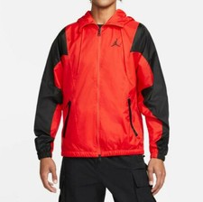 Nike Size L Air Jordan Men's JUMPMAN Water-Repellent Woven Jacket Windbreaker