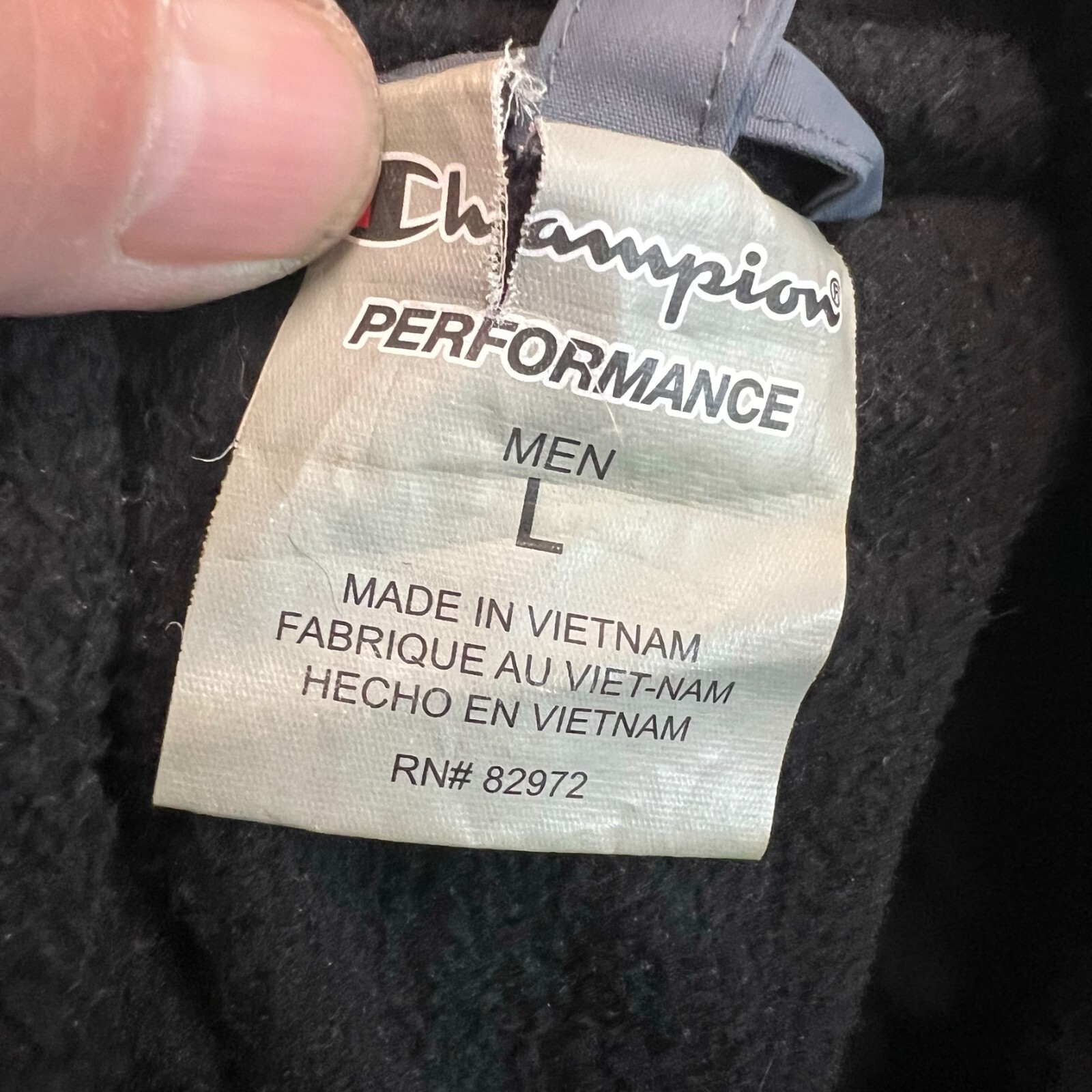 Champion Performance Lined Wind Rain Jacket Mens … - image 8