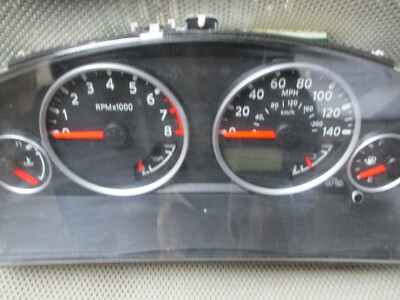 08 2008 Nissan Pathfinder Speedometer Instrument Cluster