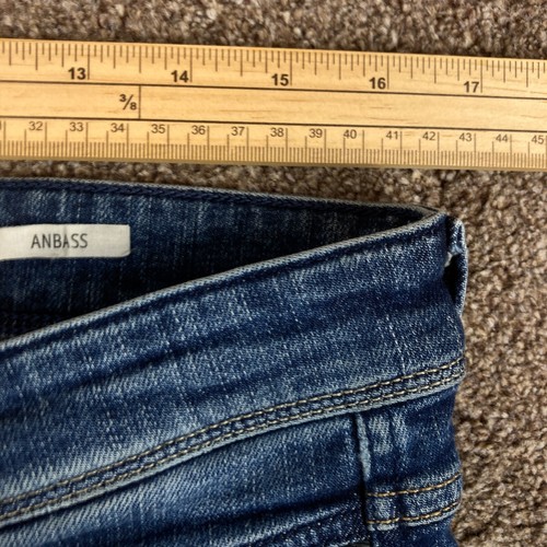Jeans Uomo Replay M914 ANBASS Slim Conico Blu W32 L32 - Foto 6 di 12