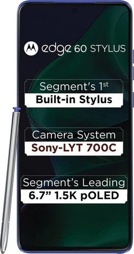MOTOROLA Edge 60Stylus 5G (Blue 256GB 8GB ) 7s Gen 2 Mobile Global Version. - Picture 9 of 9