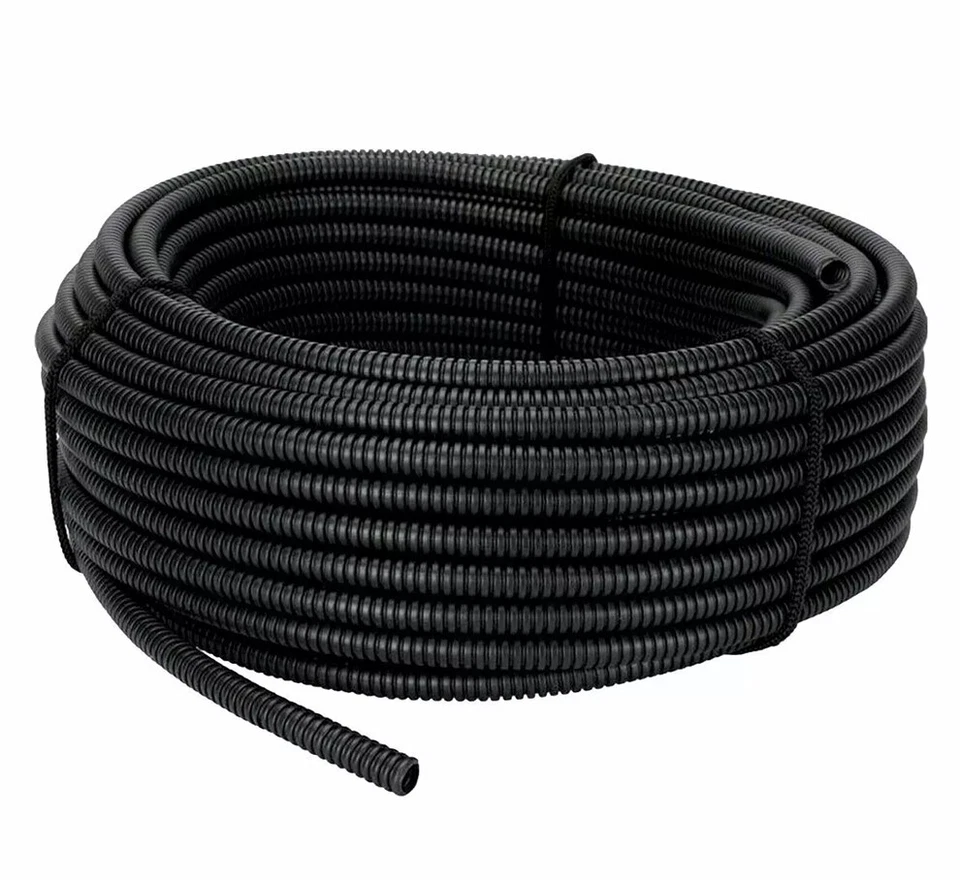 "Tubo dividido para telar de alambre de 10 m cables eléctricos cubiertas protectoras conducto de cable de automóvil 1/2""" Foto 3 de 4