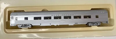 HO Walthers 85' Budd 46-Seat Coach Car Train Rock Island 932-6312.