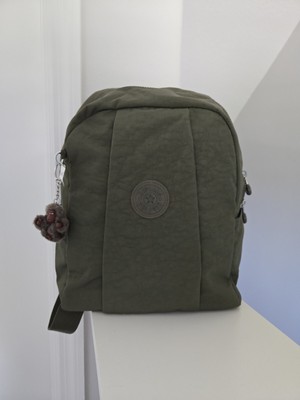 Купить new kipling haydee backpack jaded green tonal nwt  display picture 1