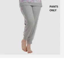 SPLENDID WOMEN'S PAJAMA LOUNGE PANTS ONLY  (PURPLE/GRAY S)NWOT