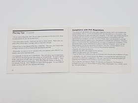 Pipe Dream Authentic Original NES Nintendo Manual Only