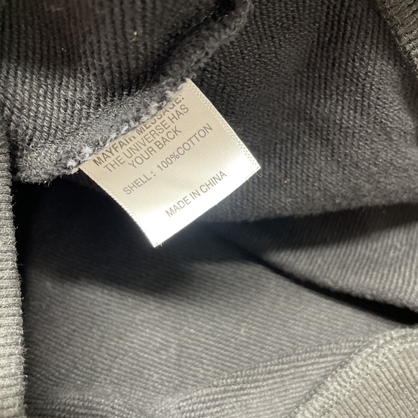 Mayfair The Label Sweatshirt One Size Black Clock Time Energy Trendy Quirky