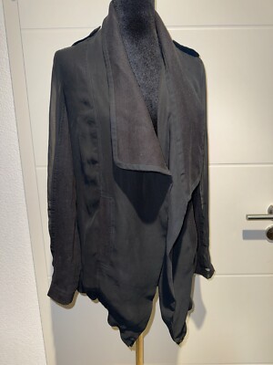 BCBGeneration Blazer Cardigan Jacke durchsichtig transparent wie NEU