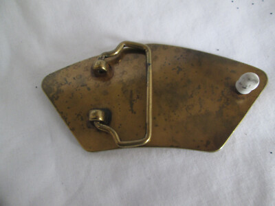 Rare Harley Davidson Belt Buckle Vintage Brass HARLEY DAVIDSON Eagle the American Legend Brass Belt Buckle  main image 3