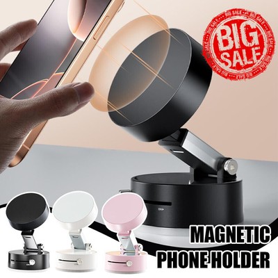 Vacuum Magnetic Suction Cup Car Phone Holder Stand Car 360° Rotation- Mount HOT