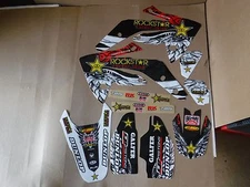 TEAM ROCKSTAR 150RB HONDA PTS  GRAPHICS  HONDA CRF150R CRF150RB  LIQUID COOLED