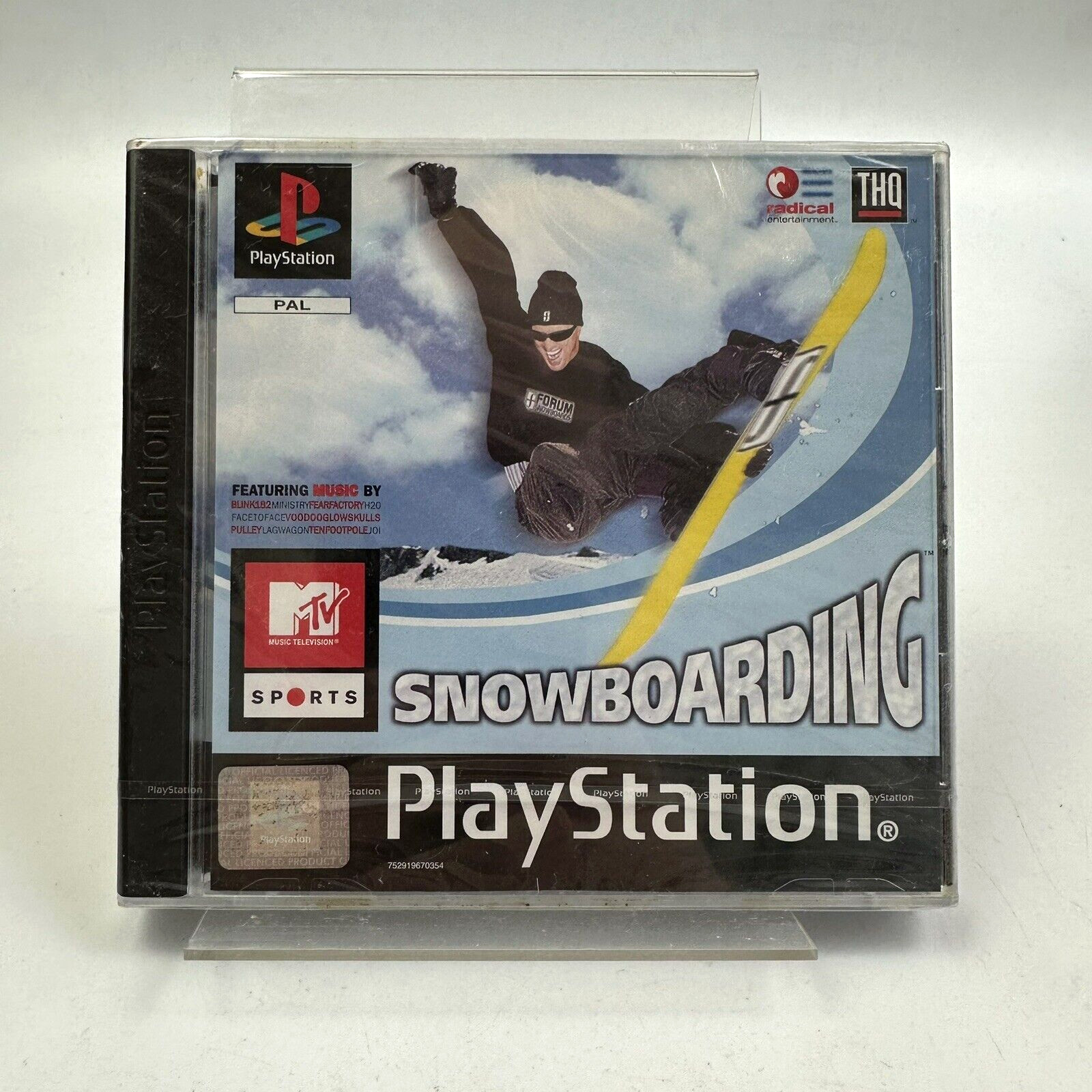 PS1 MTV Sports: Snowboarding, New And Factory Sealed