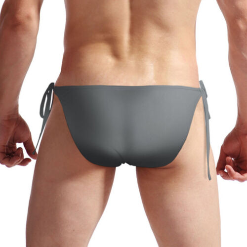 Micro tangas calzoncillos bolsa abultada bragas ropa interior tanga con espalda en T para hombre. - Imagen 20 de 40