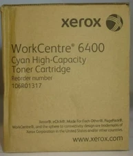 Genuine Sealed Xerox 106R01317 Cyan WorkCentre 6400 Magenta Hi Yld Toner Toner