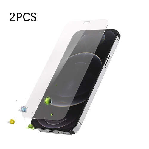 2X Tempered Glass for iPhone 13 14 15 16 Pro Max Screen Protector Film