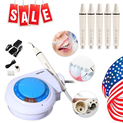 Dental Ultrasonic Piezo Scaler Handpiece Fit EMS Cavitron + 5*YBB Handpiece