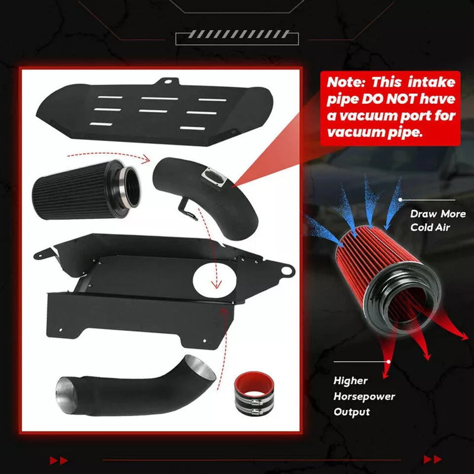 Admisión de aire frío y protector térmico para BMW 220i 228i xDrive F22 2.0T N20 2014-2016 Foto 3 de 4